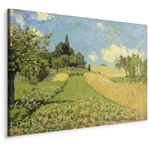  Slika - Alfred Sisley &ndash; Grain fields on the hills of Argenteuil 60x40 Standard Cijene