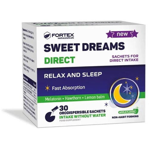 Fortex Preparat za miran san Direkt Sweet Dreams, 30 kesica Cene