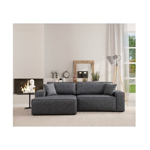 Atelier Del Sofa Kutna sofa Pirlo 145x43x206cm Tamno siva Cijene