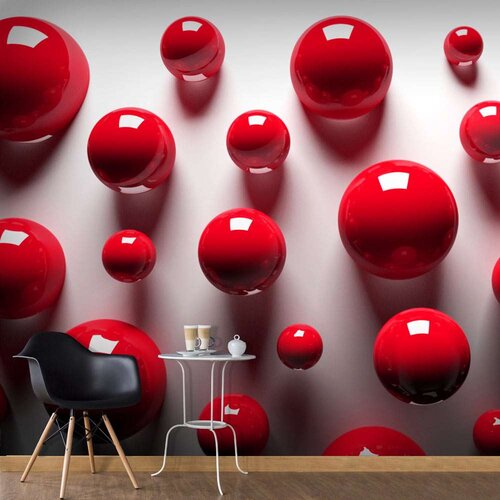  Tapeta - Red Balls 300x210 Slike