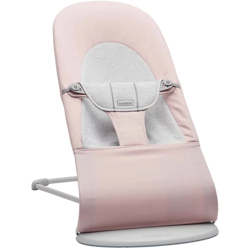 BabyBjörn® gugalnik balance soft cotton light pink/grey (light grey frame)