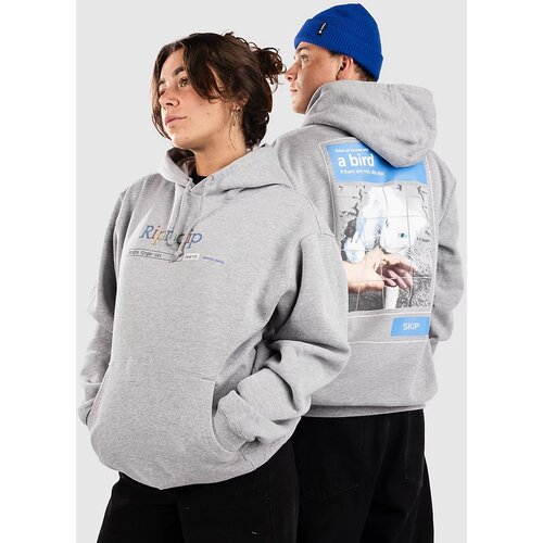 Ripndip A Bird Pulover s kapuco ash heather Cene