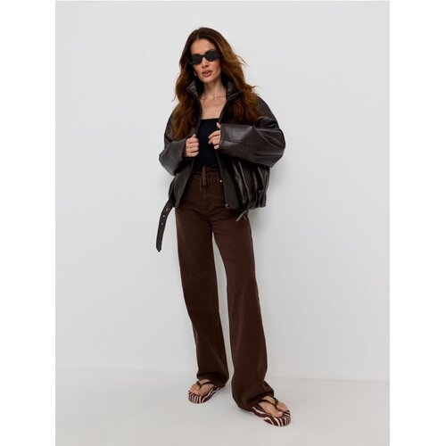 Sinsay Straight wide leg traperice s visokim strukom Cijene