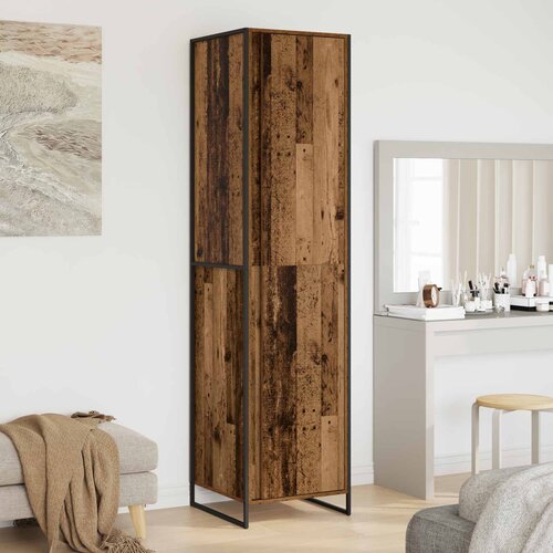  Ormar s pohranom Staro drvo 50 x 50 x 200 cm Konstruirano drvo Cene