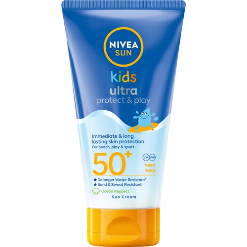 Nivea Sun Protect & Play mlijeko za sunčanje za djecu SPF 50+ 150 ml Cene