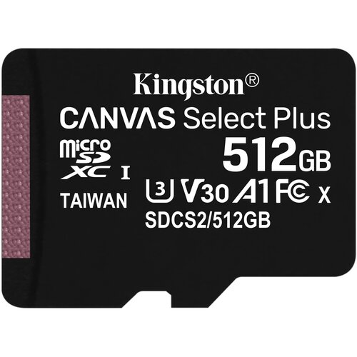 Kingston CARD 512GB Canvas Select Plus microSDXC 100MB/s" Cijene