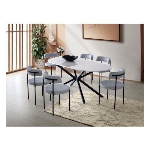 Hanah home trpezarijski sto aura 3012 Cene