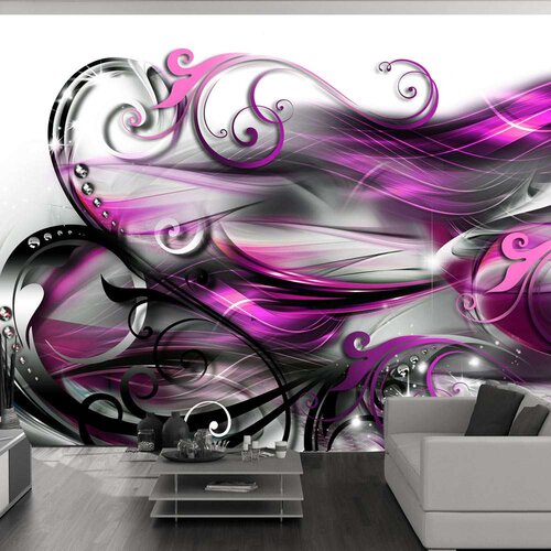  Samoljepljiva foto tapeta - Purple expression 343x245 Slike