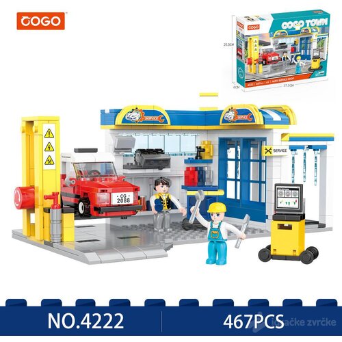 COGO kocke Auto servis (467pcs) Cene