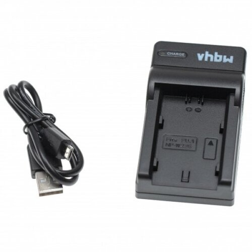VHBW Polnilec za baterijo Fuji NP-W235, MicroUSB Slike