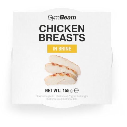 GymBeam Chicken breasts in brine 155 g Cene