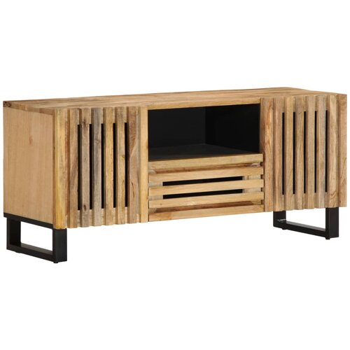Furnova TV omarica 100x34x46 cm trden robusten mangov les, (21925001) Cene
