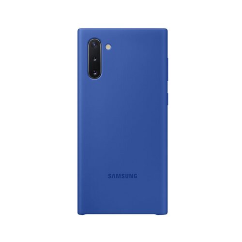 Samsung original silikonski ovitek ef-pn970tle za galaxy note 10 n970 - moder Slike
