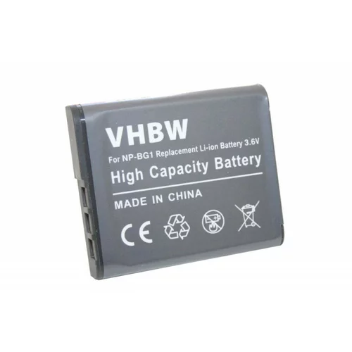 VHBW baterija NP-BG1 / NP-FG1 za sony cybershot DSC-H3 / DSC-H3B / DCS-H7, 950 mah kompatibilnost s originalnom baterijom