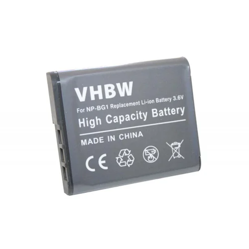 VHBW baterija NP-BG1 / NP-FG1 za sony cybershot DSC-H3 / DSC-H3B / DCS-H7, 950 mah kompatibilnost s originalnom baterijom