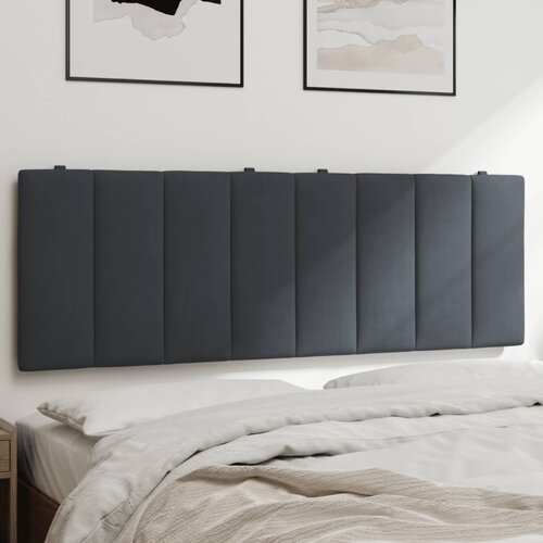  The Living Store Vzglavna stranica temno siva 120 cm žamet - Vzglavna Stranica, (21498754) Cene