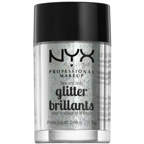 NYX professional makeup gliter za lice i telo 07-Ice Slike