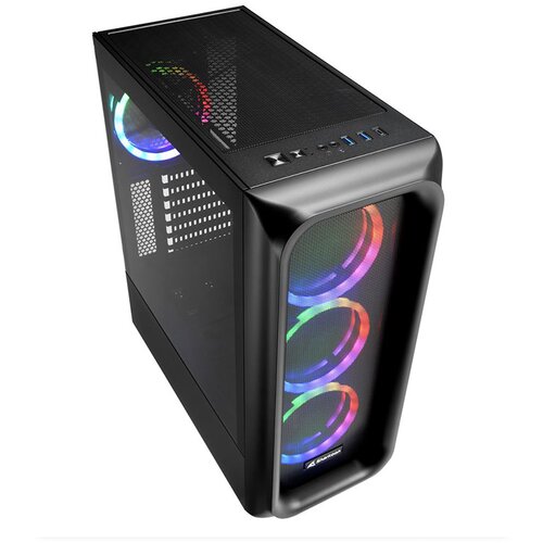 Sharkoon Kući&amp;scaron;te gaming, TK5M RGB, ventilator 4x120mm Slike