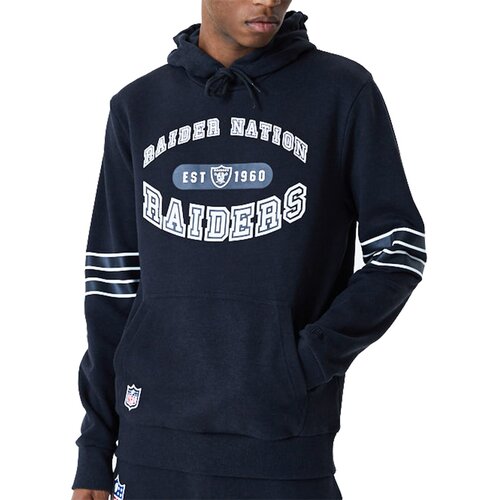 New Era las vegas raiders wordmark graphic pulover s kapuco Cene