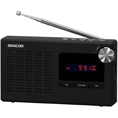 Sencor Radijski prijemnik SRD 2215 PLL, Crni Cijene