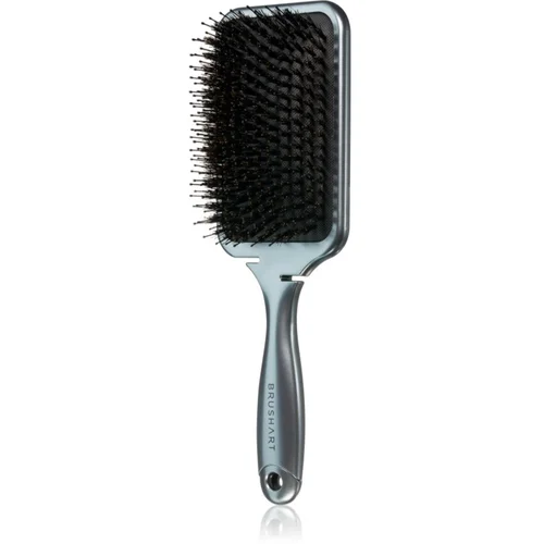 BrushArt Hair Boar bristle paddle hairbrush četka za kosu s čekinjama divlje svinje 1 kom