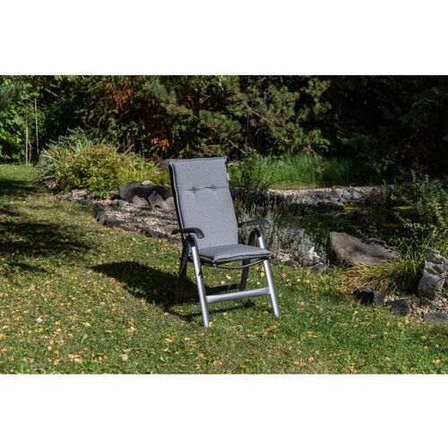 XXXL Sedežna Blazina Tanana, 2 Delni Set, 118x46x8cm, Siva Slike