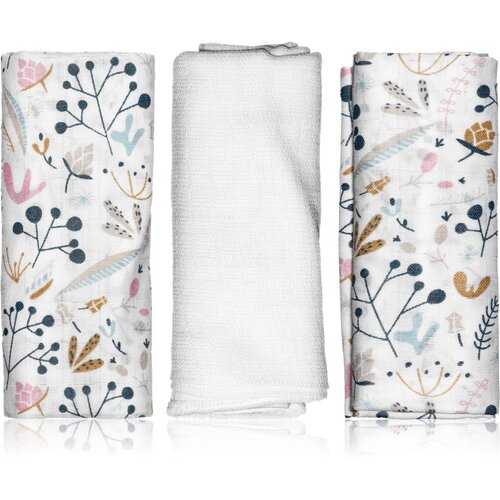 Babymatex Muslin Set plenice iz blaga 3 kos 70x80 cm Slike
