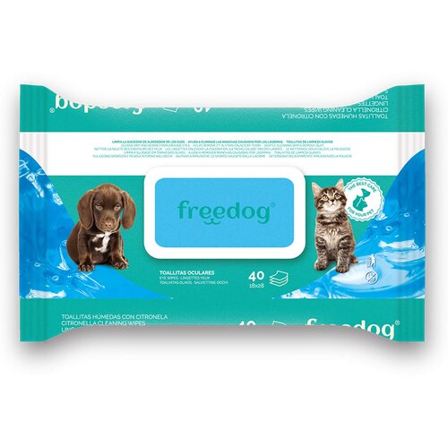 Freedog maramice za čišćenje očiju - 40kom Slike