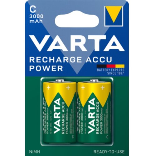Varta Punjiva baterija HR14 C 3000 mAh bli2 Slike