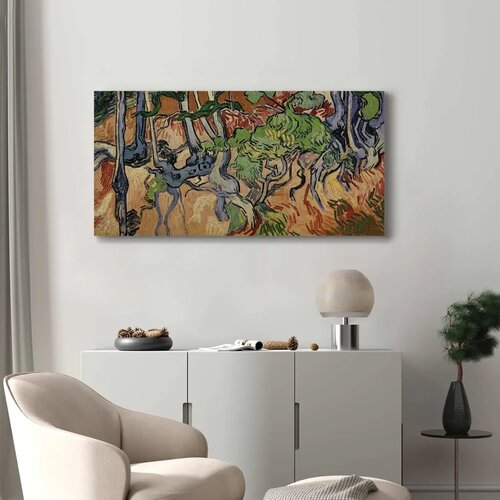  Slika - Vincent Van Gogh &amp;ndash; Tree roots 60x30 Standard Slike