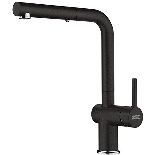 Franke kuhinjska armatura Active L, izvlečna, krom/onyx, 115.0653.384 Slike