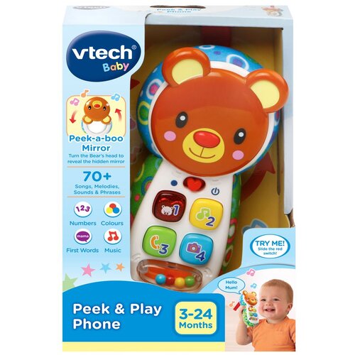 Vtech telefon peek & play zeleni Cene