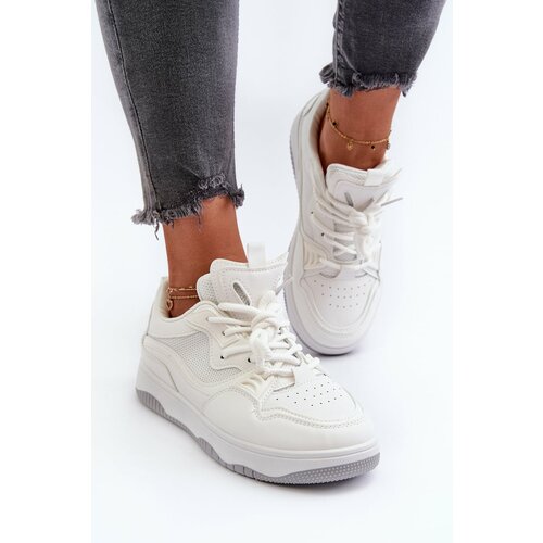 Kesi Women's White Etnaria Platform Sneakers Cene