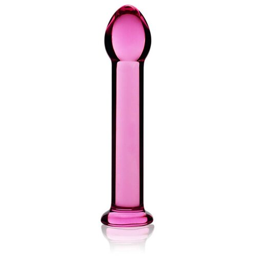  Stakleni dildo Romance roze boje LVTOY00232 Cene