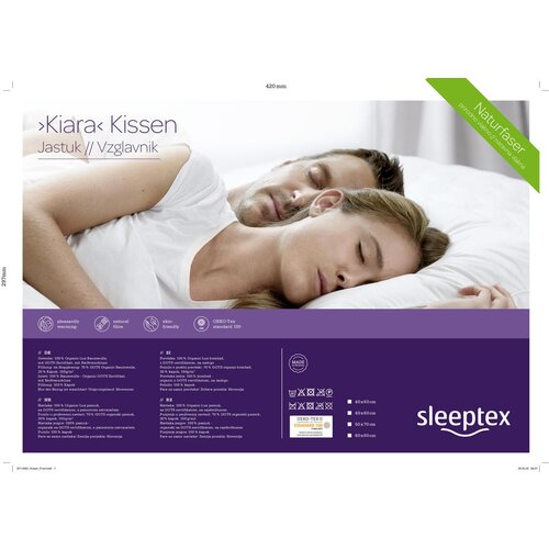 Sleeptex VZGLAVNIK 40/80 cm Slike