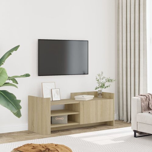 VidaXL TV ormarić boja hrasta sonome 100x35x40 cm konstruirano drvo Slike