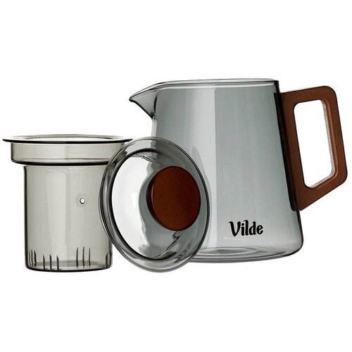 Vilde stekleni čajnik s infuzerjem 700 ml &ndash; borosilikatno steklo Cene