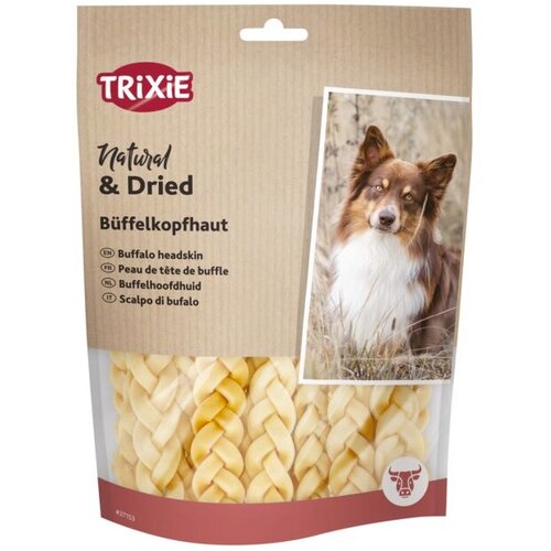Trixie poslastica za pse Buffalo pletenica Monoprotein 12cm 200g Cene