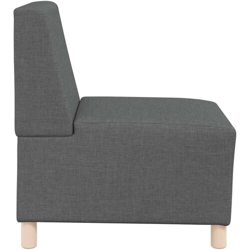  Modularna sofa bez naslona 3 pcs Tamno siva 55 x 74 x 82 cm Slike