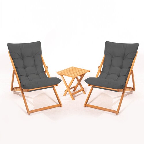 Hanah home Baštenski set sto i stolice My005/ siva Cene