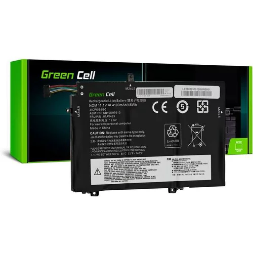 Green cell baterija L17C3P52 L17L3P52 L17M3P53 L17M3P54 za Lenovo ThinkPad L480 L490 L580 L590 L14 L15 Gen 1 Gen 2