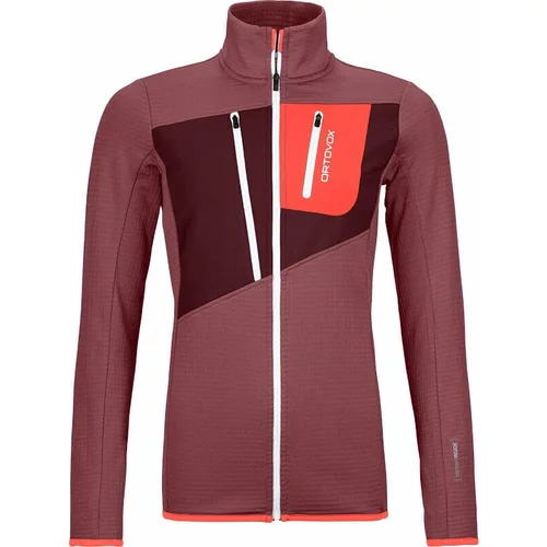 Ortovox Fleece Grid Jacket W Mountain Rose XS