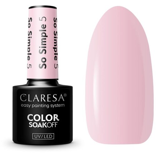 Claresa trajni lak za nokte uv/led So Simple 5 5g Slike