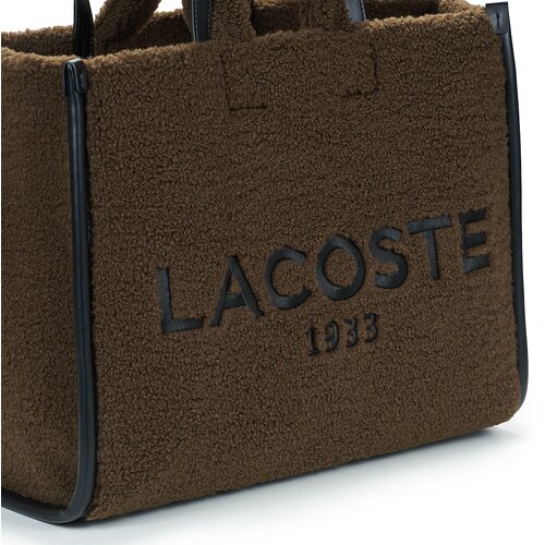 Lacoste Nakupovalne torbe Grand sac cabas Heritage Kostanjeva Slike