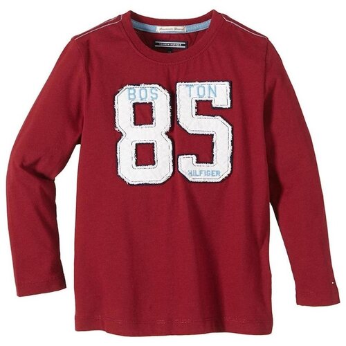 Tommy Hilfiger Majice s kratkimi rokavi E557124507 641 Rdeča Cene