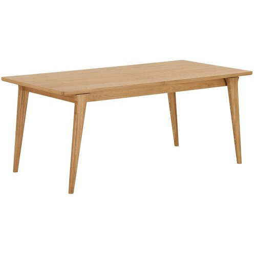 House Nordic Raztegljiva jedilna miza z dodatno plo&amp;scaron;čo v hrastovem dekorju 90x180 cm Darwin &amp;ndash; Slike