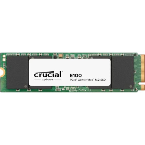 Crucial E100 1TB PCIe 4.0 Gen4 M.2 2280 NVMe SSD disk - CT1000E100SSD8 Slike