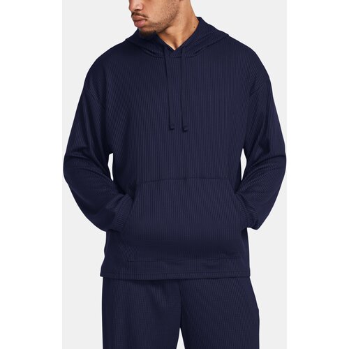 Under Armour Sweatshirt UA Rival Waffle Hoodie-BLU - Men Cijene