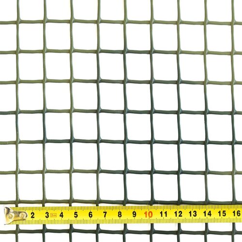 Microcer mreža za ogradu kvadratna pvc - 20×20 mm / 3 m Slike