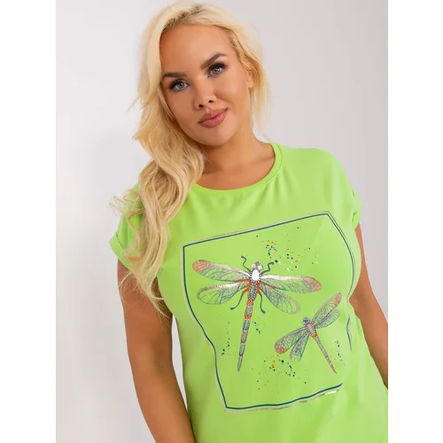 RELEVANCE Blouse-RV-BZ-8965.63P-lime green